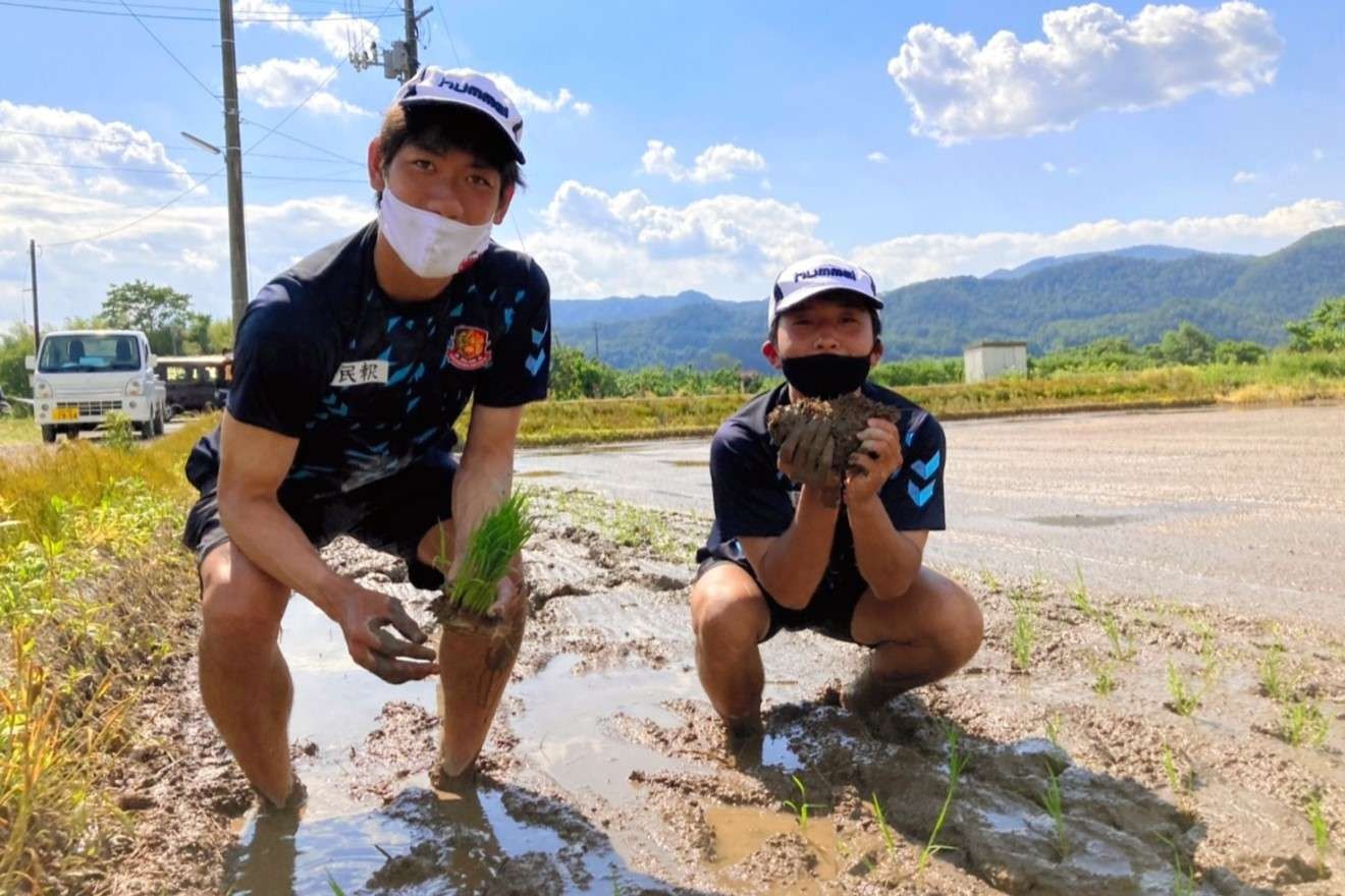 【Jリーグ シャレン!アウォーズ2021】地元PRへ本気で農業 福島ユナイテッドFC