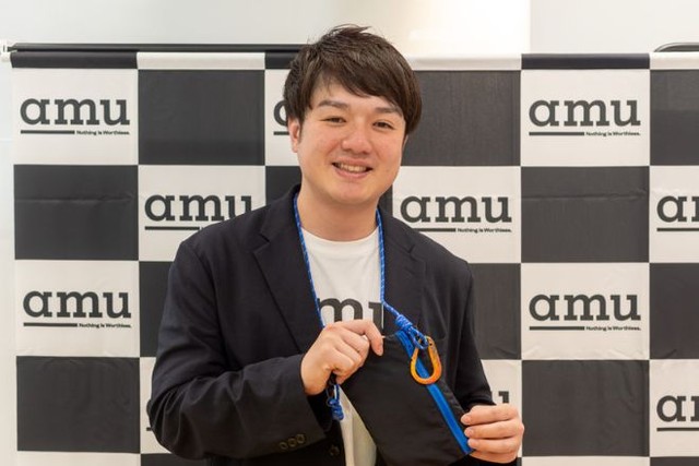 amu代表取締役CEOの加藤広大さん（筆者撮影）