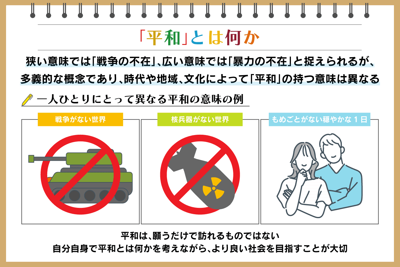 平和とは？多様な定義や世界の平和の現状、私たちにできる貢献を解説：朝日新聞SDGs ACTION!